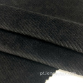Alongamento de algodão de poliéster11 Wale de malha de veludo tecido de veludo